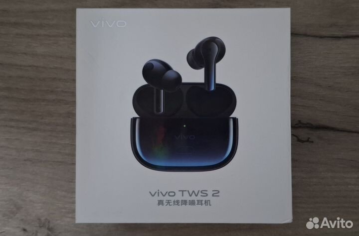 Беспроводные блютуз наушники Vivo tws 2