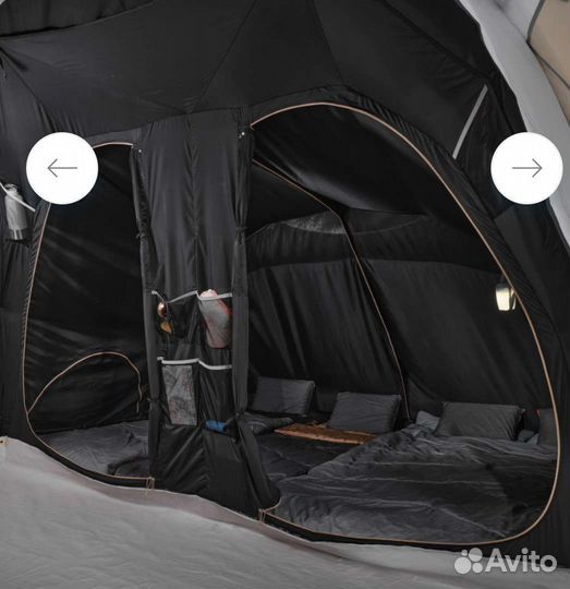 Палатка Quechua 8.4 air seconds f&b новая