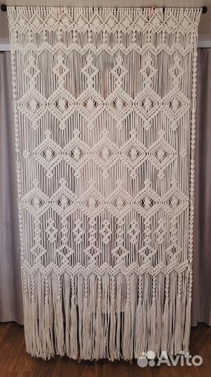 Макраме штора на заказ