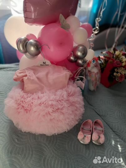 Платье для девочки 86