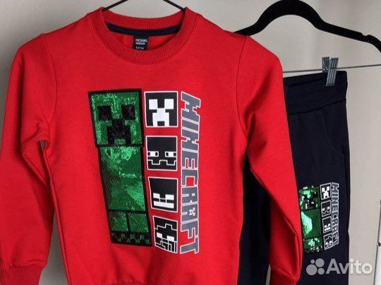 Костюм для мальчика 104-152 новый Майнкрафт