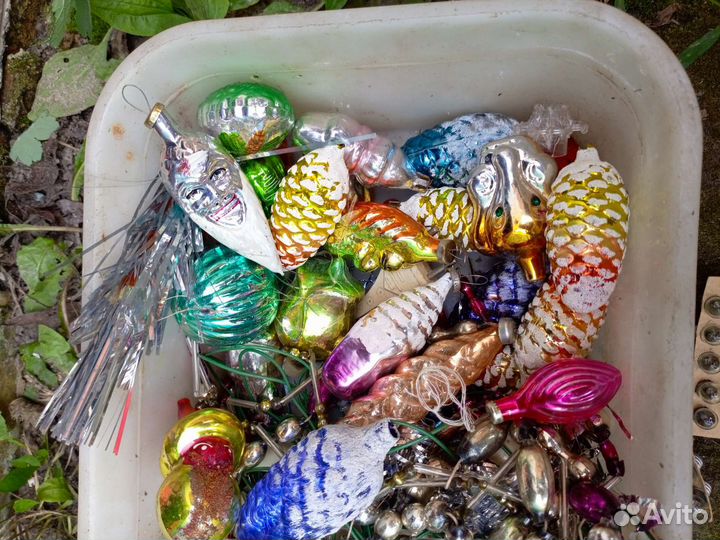 Новогодние игрушки СССР