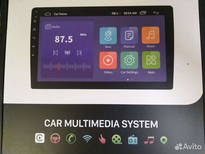 Магнитола mitsubishi outlander 2005-2011