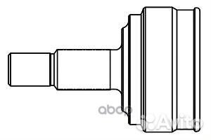 Шрус наружный к-т honda accord VII (CL CN) 823