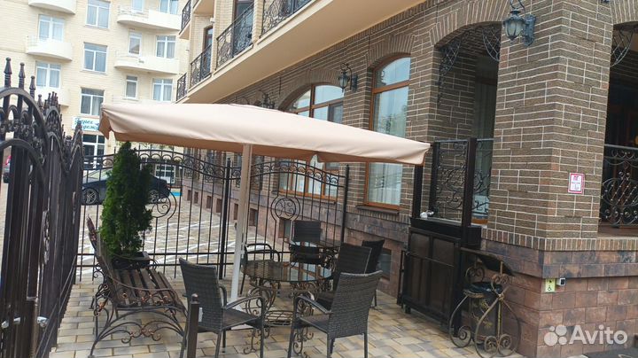 Усиленные уличные зонты