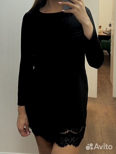 Платье черное 44 размер