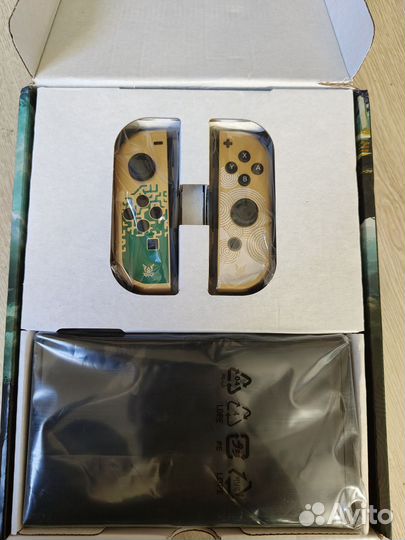 Новая Прошитая Nintendo switch oled Zelda edition