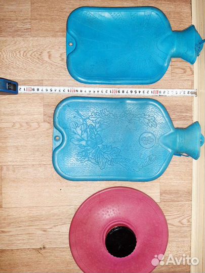 Грелка резиновая и резиновая кружка Эсмарха, СССР