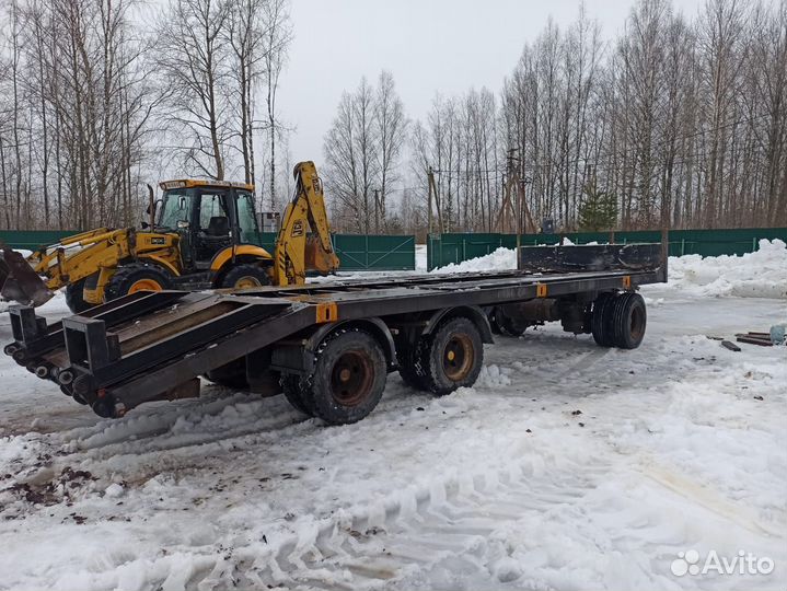 Прицеп шасси Jumbo Helmond, 1988