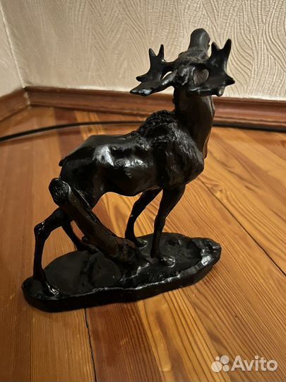 Статуэтка Олень чугунная счлз