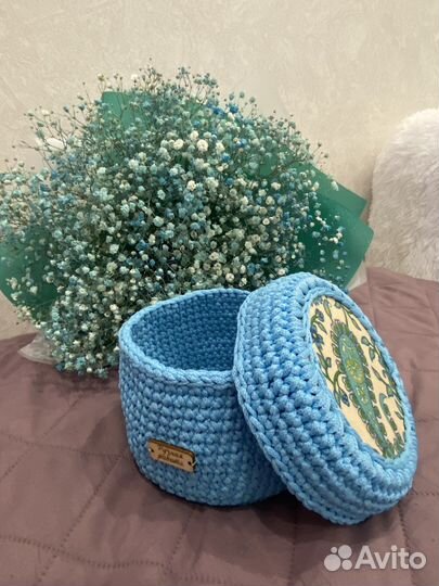 Плетеные корзинки для хранения