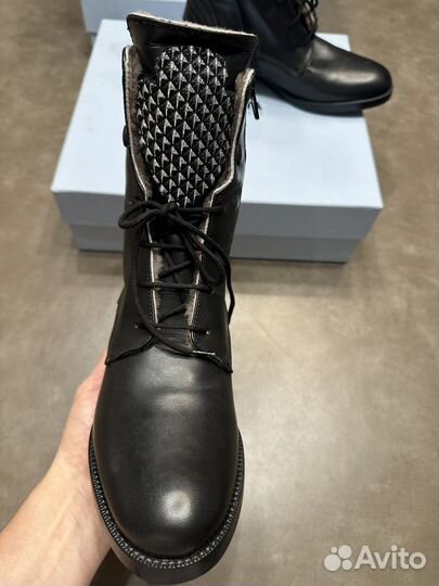 Ботинки зимние женские натуральная кожа