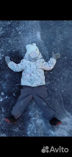 Зимний костюм для девочки 92-98