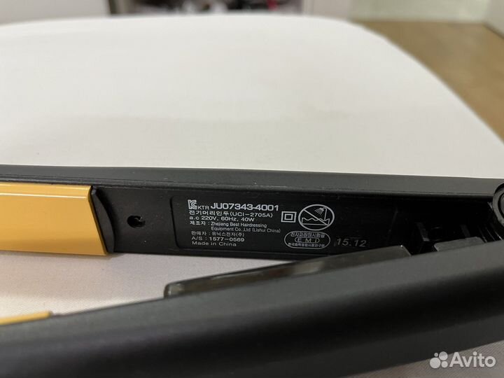 Выпрямитель для волос керамический Unix