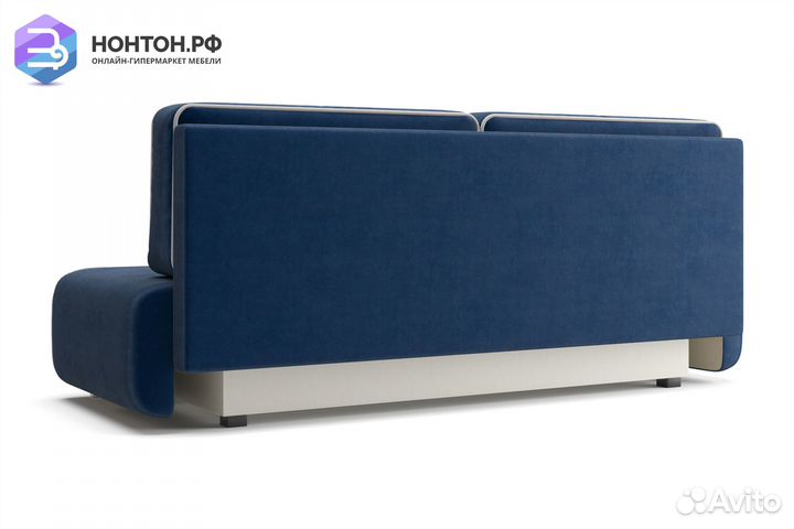 Диван еврокнижка Нео темно-синий