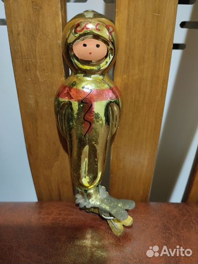 Елочные игрушки СССР космонавт