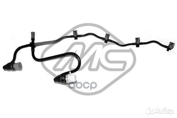 Трубка топливная fiat 33009 metalcaucho