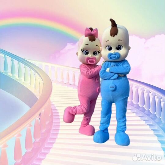 «Ваши Пупсы» Экспресс поздравление/Гендер пати