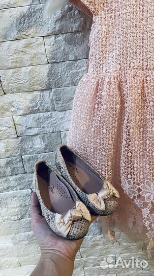 Платье с туфлями