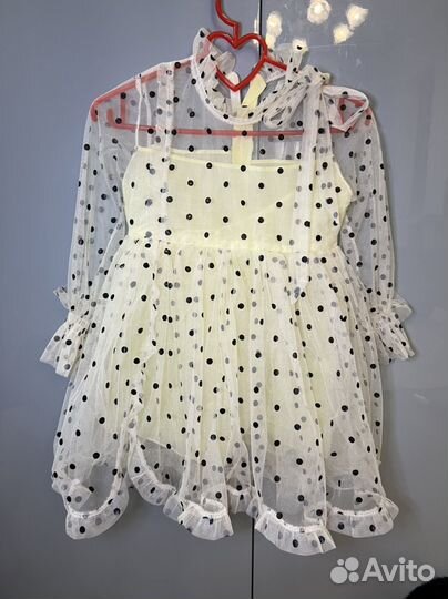 Платье праздничное нарядное 110