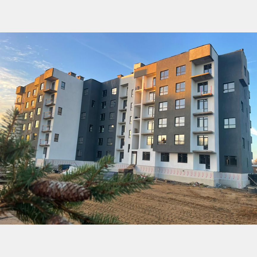 1-к. квартира, 34,7 м², 2/6 эт.