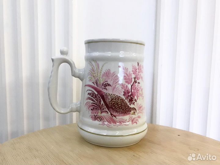 Кружка пивная фарфоровая Вербилки СССР