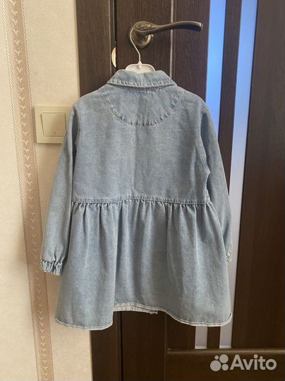 Платье джинсовое