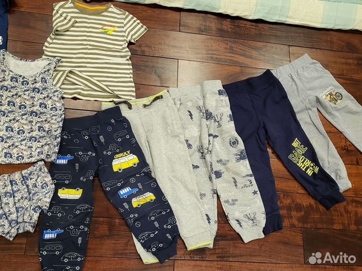Детские вещи пакетом на мальчика 104-110