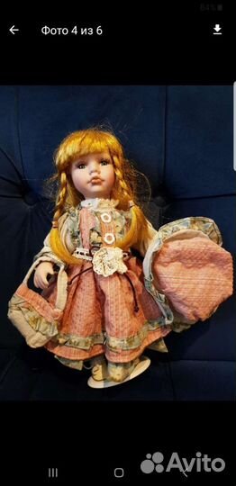 Коллекционная кукла. Испания