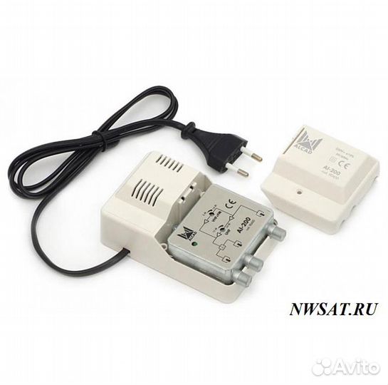Новый усилитель Alcad AI-200 (эфирный DVB T2)