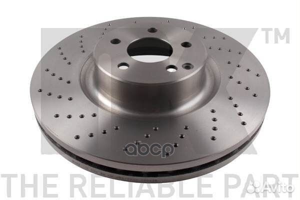 Диск тормозной mercedes W220/C215 600/AMG 55/65