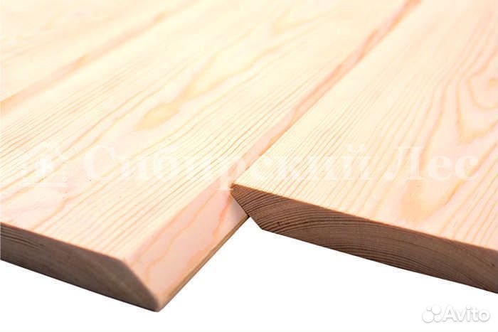 Планкен косой из лиственницы, 20х140, сорт AB