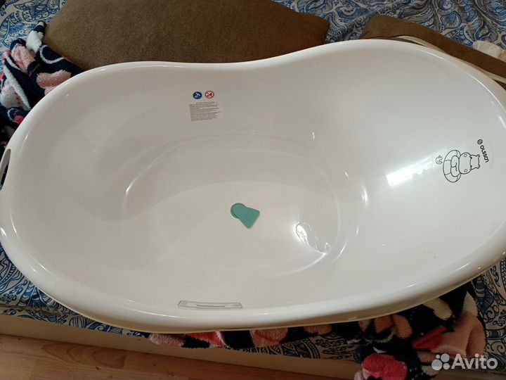 Ванночка для купания с термометром