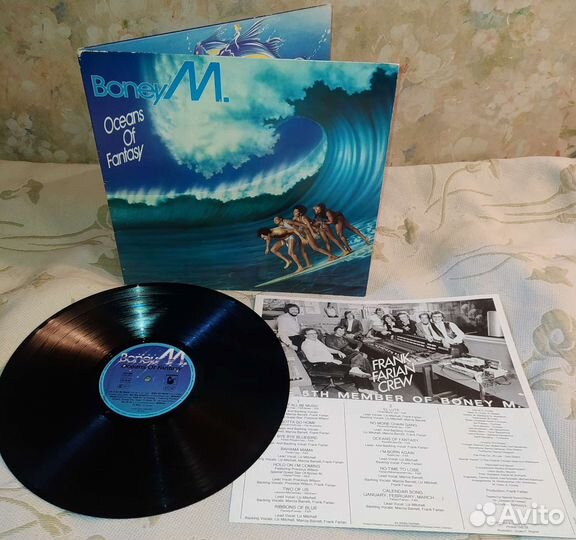 Boney M Oceans Of Fantasy 1979 Germ Оригинал LP