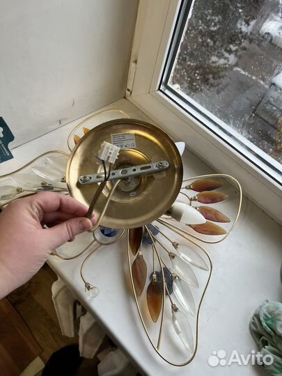 Люстра бабочка бронь