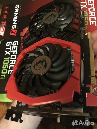 Msi geforce gtx 1050 ti gaming X