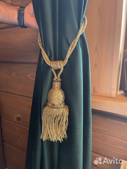 Кисти для штор золотые 5шт