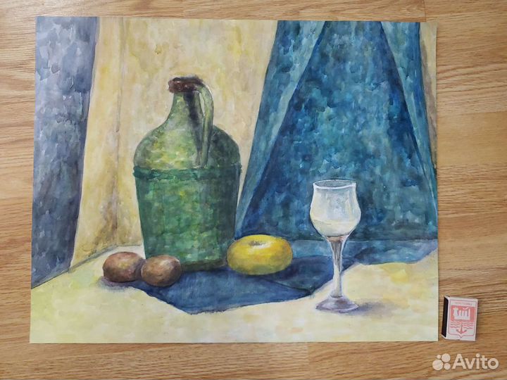 Картина акварелью натюрморт большие
