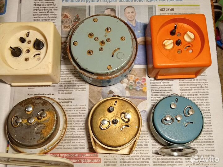 Будильник Слава СССР