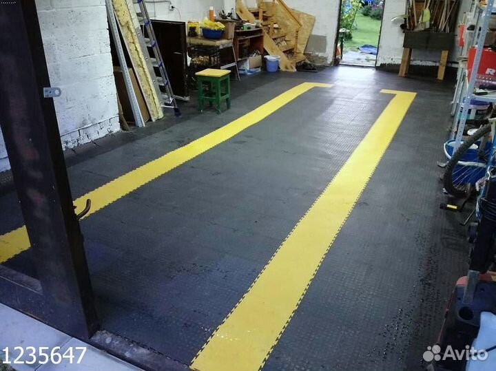 Модульные полы для гаража