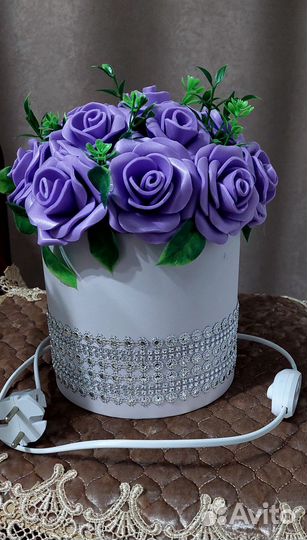 Светильник ночник из изолона