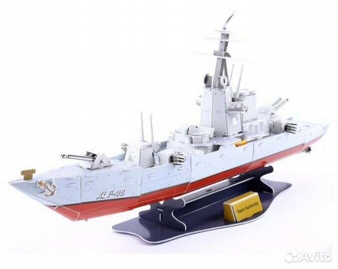 Объёмный 3D пазл super battleship