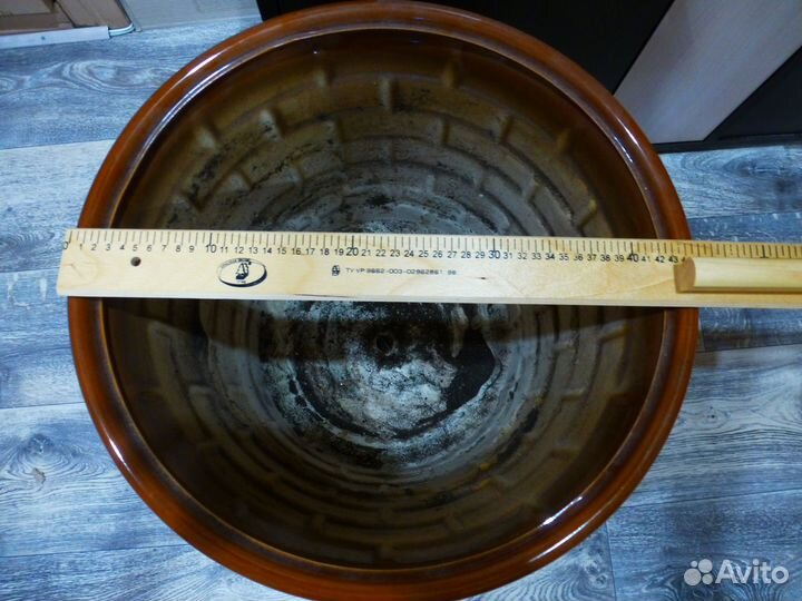 Керамический цветочный горшок