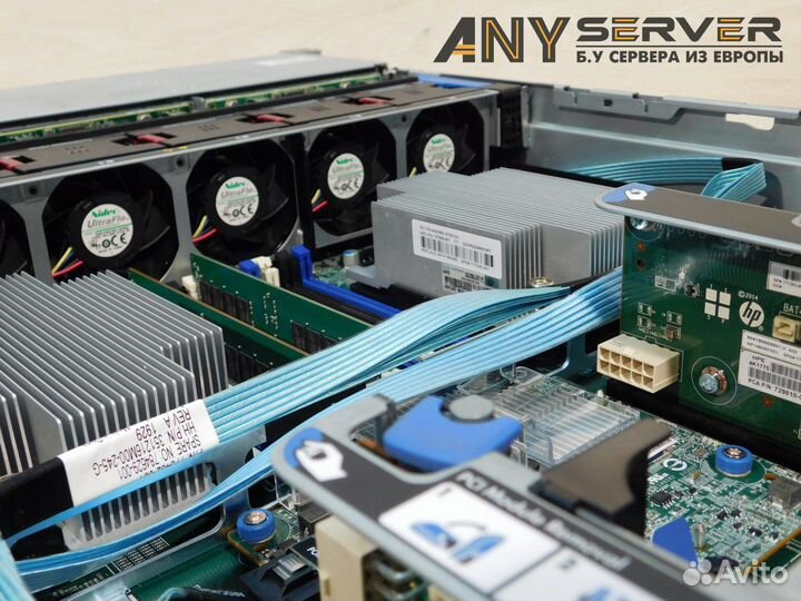 Сервер HP DL380 Gen9 2x E5-2680v4 64Gb P440 24SFF