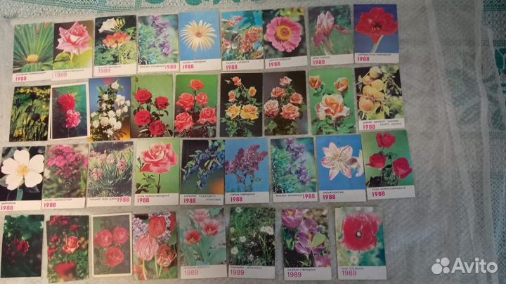 Календарики СССР