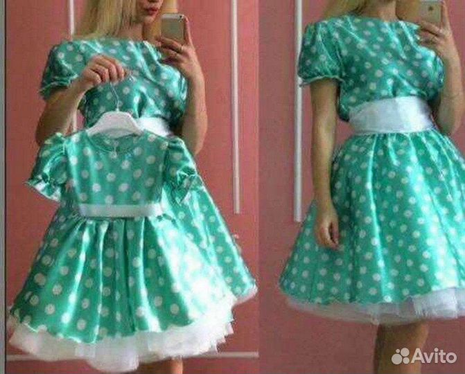 Платья для мамы и дочки