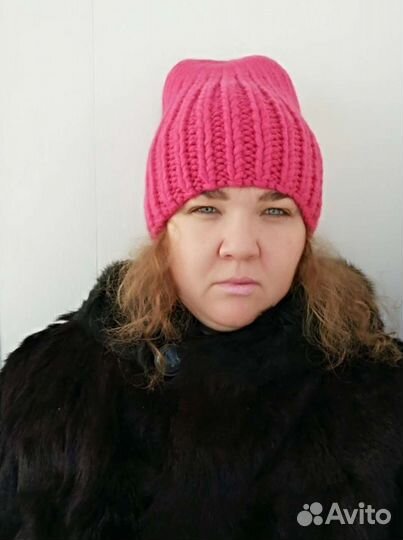 Шапка женская из перуанской шерсти