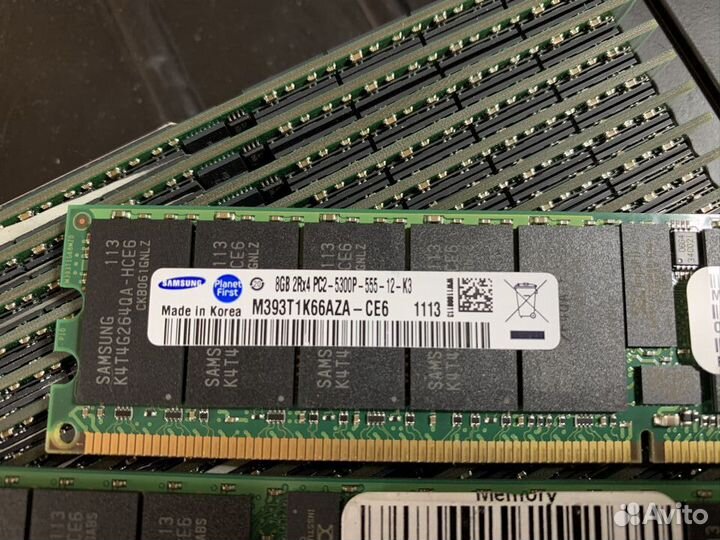 Серверная память 8Gb DDR2 Samsung ECC