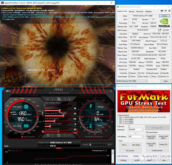 RTX 3080 / 3070ti / 3060ti / 3060