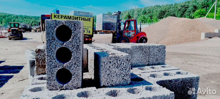 Блоки керамзитные бетонные RDS4077